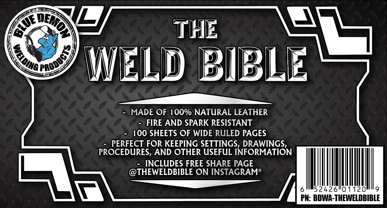 Blue Demon THE WELD BIBLE (BDWA-THEWELDBIBLE) - Image 6