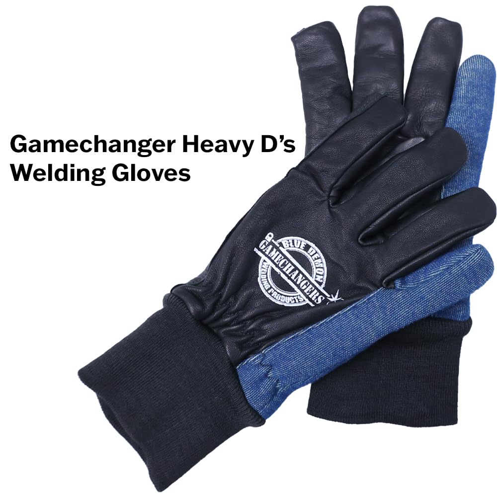 Blue Demon Welding School Kit, Essential PPE and Tools to Get You Started Welding, Comes with a Trueview 6700 Auto Darkening Helmet, Gamechanger Heavy D’s Gloves (Medium) - Image 3