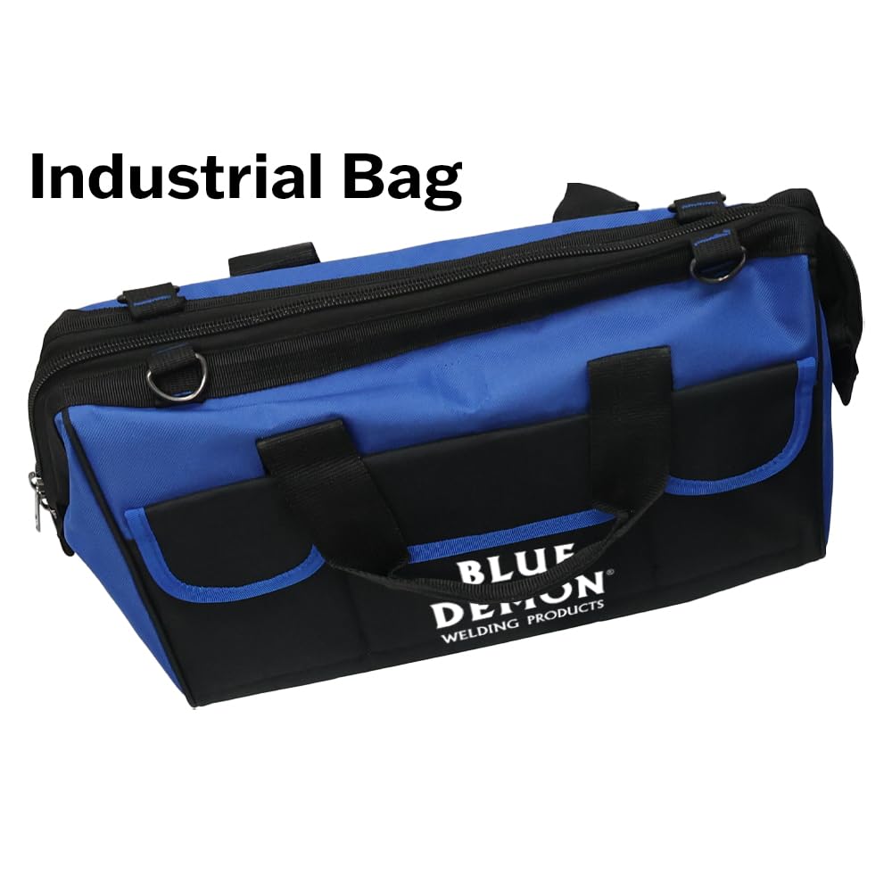 Blue Demon Welding School Kit, Essential PPE and Tools to Get You Started Welding, Comes with a Trueview 6700 Auto Darkening Helmet, Gamechanger Heavy D’s Gloves (Medium) - Image 6