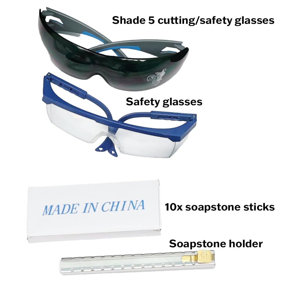 Blue Demon Welding School Kit, Essential PPE and Tools to Get You Started Welding, Comes with a Trueview 6700 Auto Darkening Helmet, Gamechanger Heavy D’s Gloves (Medium) - Image 7